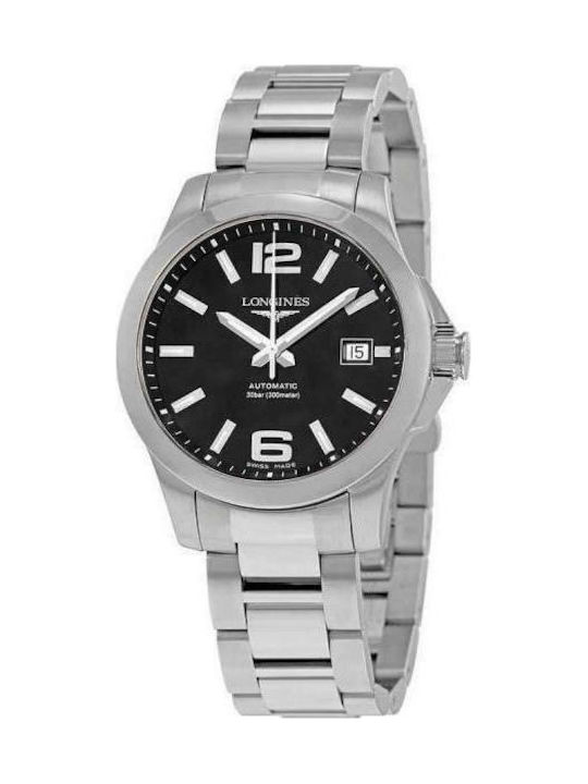 Longines Conquest Uhr Automatisch mit Silber