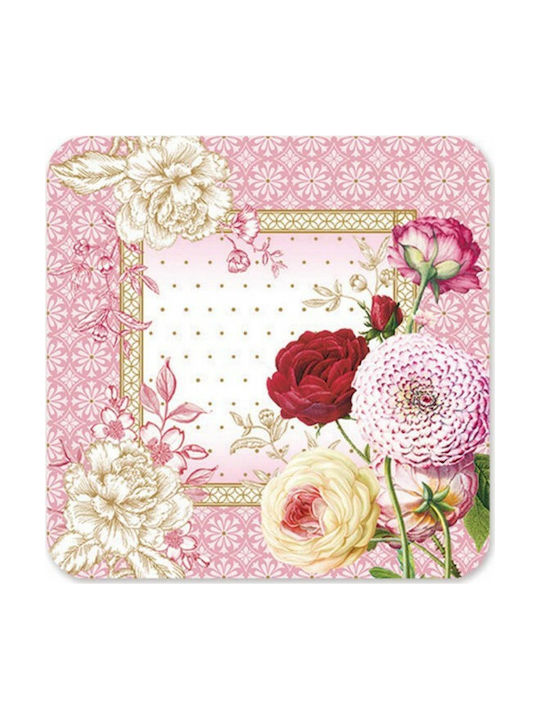 Marva Cork Multicolour Coasters Renaissance 10.5x10.5cm 6pcs