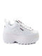 Fila Disruptor II Wedge Chunky Sneakers White