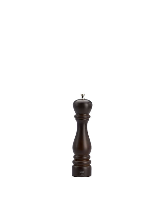 Bisetti Roma Manual Wooden Pepper Mill 25cm Brown