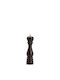 Bisetti Roma Manual Wooden Pepper Mill 25cm Brown