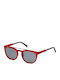 Timberland Men's Sunglasses with Red Plastic Frame and Polarized Lens TB 9181 67D