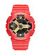 Weide Watch Battery with Red Rubber Strap WD11023