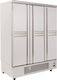 Niki Inox Frigider comercial cu cameră cu 6 uși L134xA70xÎ186cm