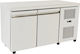 Niki Inox Gewerblicher Gefrierschrank 237lt & 466.25W Inox mit 2 Türen P140 x B60 x H88cm