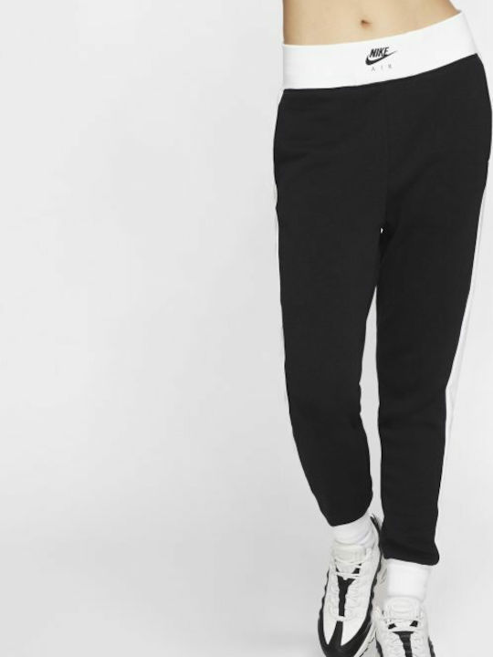 Nike Air Παντελόνι Γυναικείας Φόρμας με Λάστιχο Μαύρο