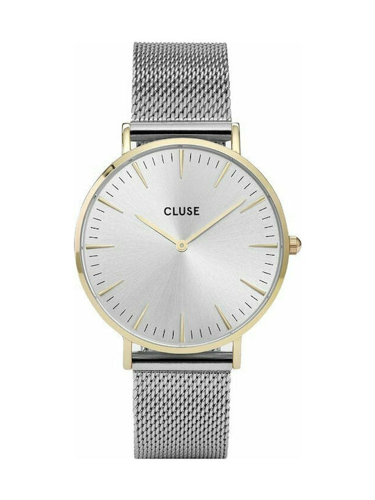 Cluse Uhr mit Silber Metallarmband CW0101201016