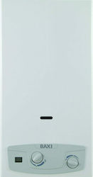 Baxi Acquaprojet + 14i Blue Wall Mounted Natural Gas Instant Water Heater for Central Installation 24kW