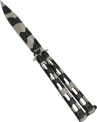 Martinez Albainox BT Abanico Butterfly Knife with Blade made of Stainless Steel