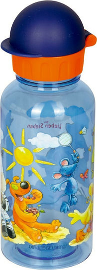 Die Spiegelburg Felix Friends Детска Бутилка За Вода Пластмасова Non Spill Синя 400ml