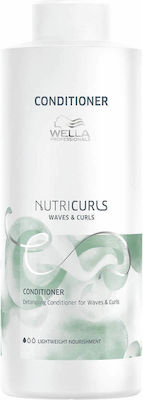 Wella Nutricurls Waves & Curls Conditioner Αναδόμησης/θρέψης 1000ml