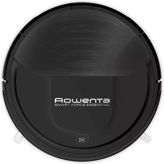 Rowenta Smart Force Essential Σκούπα Ρομπότ με Αυτονομία έως 150min και Κάλυψη Χώρου έως 100τ.μ. Μαύρη