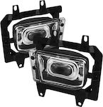 Bmw 3 E30 Crystal Waterproof Foglights for BMW Series 3 12V 2pcs 0018461