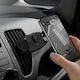 Spigen Click.r Поставка за Мобилен Телефон за Кола 4" - 6" с регулируеми куки Черна