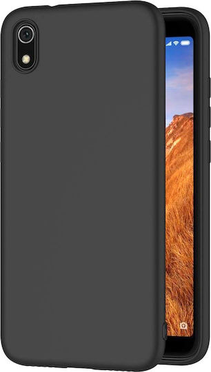 Задна корица Силикон Черен (Redmi 7A)