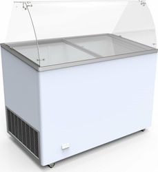 Crystal SA Venus Vetrine 56 Commercial Ice Cream Freezer H122.9xW165.4xD68.7cm