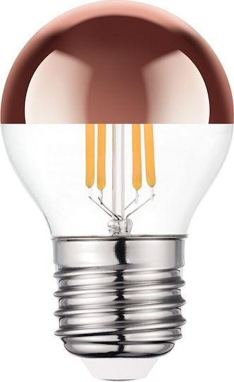 VK Lighting LED Bulb 4W 80mm for Socket E27 and Shape G45 Warm White 350lm Dimmable