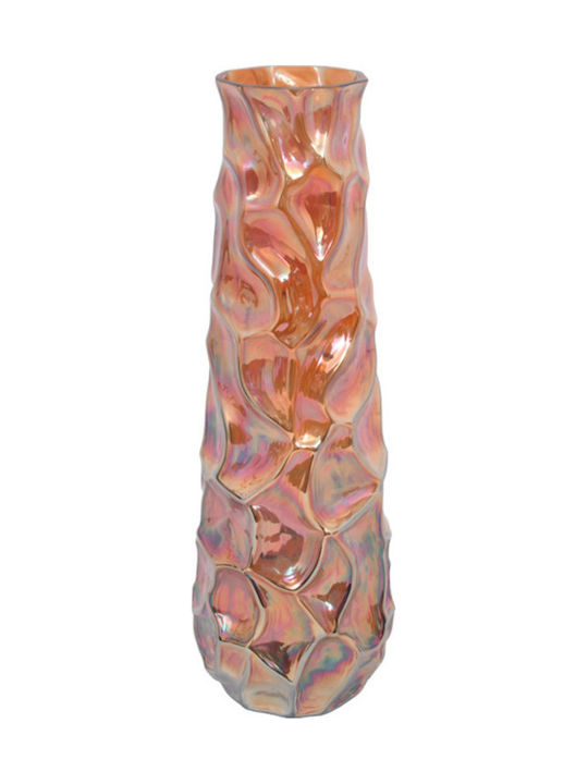 Etiquette Glass Vase 11.5x11.5x34cm