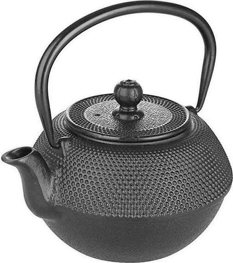 Ibili Oriental Τσαγιέρα με Φίλτρο Μαντεμένια Μαύρη 700ml