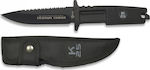 K25 Knife Black in Sheath