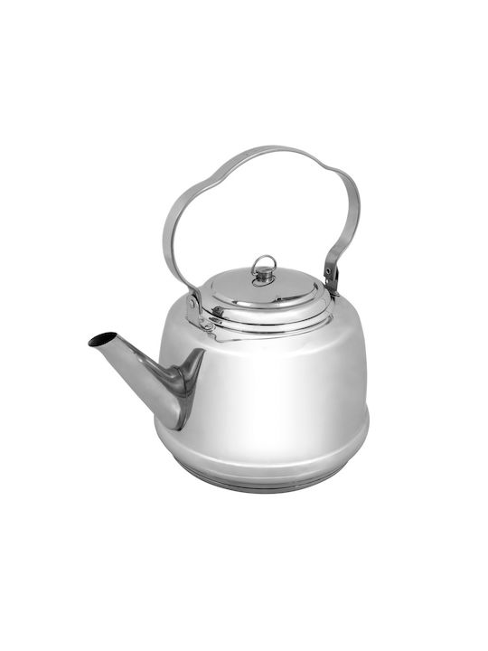 Petromax Stainless Steel Kettle Silver 3000ml