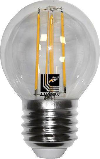 Adeleq LED крушка 6W 74mm за фасунга E27 и форма G45 Неутрално бяло 720лм