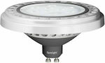 Spot Light Λάμπα LED για Ντουί GU10 και Σχήμα AR111 Θερμό Λευκό 1300lm