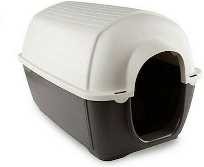 Pet Camelot Dog Kennel Căsuță pentru Câine Plastic Pentru Exterior Maro 40x66x40cm 6201