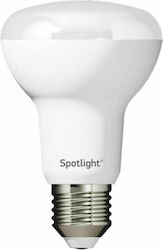 Spot Light LED Bulbs for Socket E27 and Shape R63 Warm White 600lm 1pcs