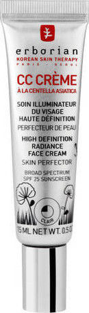 Erborian A La Centella Asiatica CC- Clair Creme Gesicht Tag mit SPF25 mit Centella Asiatica 15ml