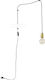 TK Lighting Estrella Висящо Осветително Тяло Черен с Цокъл E27