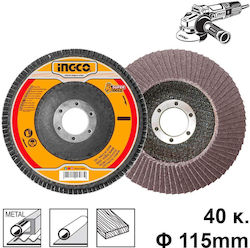 Δίσκος Λείανσης Φίμπερ K40 115mm