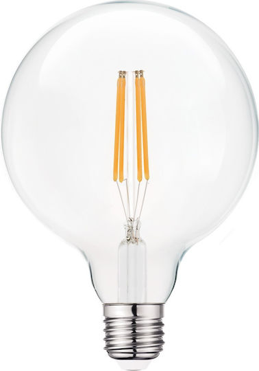 VK Lighting LED крушка 6.5W 178mm за фасунга E27 и форма G125 Топло бяло 806лм