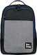 Pelikan Be.Bag Clever School Bag Backpack Junior High-High School in Gray color 18lt