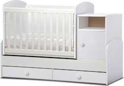 Dizain Baby Convertible Crib Maggy for Mattress 65x110cm Dizain Baby Convertible Crib Maggy for Mattress 65x110cm