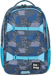 Pelikan Be.Bag Explorer Edgy Labyrinth Schulranzen Rucksack Junior High-High School in Blau Farbe 27Es