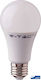 V-TAC VT-265 LED Bulb 6.5W 104mm for Socket E27 and Shape A60 Natural White 806lm