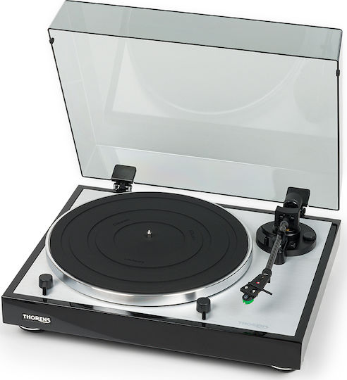 Thorens TD 402 DD Turntables with Preamp Gloss Black