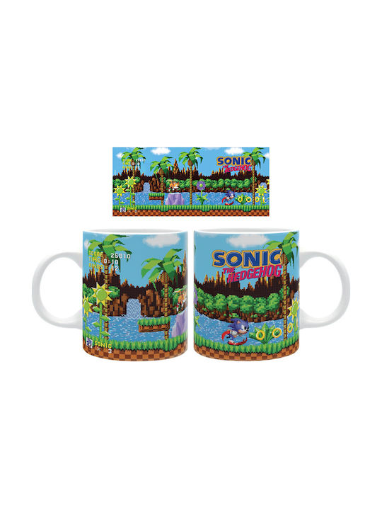 Abysse Sonic 16-Bit Tasse Keramik Bunt 320ml 1Stück