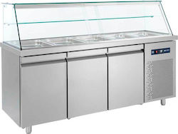 Bambas Frost Vitrină De Refrigerare Etaj Cu Capacitate 10x1/1 GN