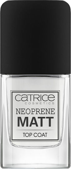 Catrice Cosmetics Catrice Neoprene Top Coat pentru lacuri de unghii obișnuite Matifiant 10.5ml