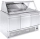 Niki Inox PS GN 134KT Рибна витрина В130xД134xШ70см PS GN 134KT