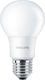 Philips LED Bulbs for Socket E27 and Shape A60 Warm White 806lm 1pcs