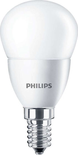 Philips Corepro LED Bulb 5.5W for Socket E14 and Shape P45 Cool White 520lm