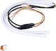 Decorative LED Car Headlight Strip Cool White Color