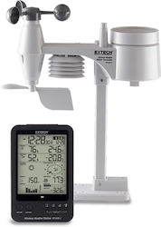Extech WTH600-E-KIT Ασύρματος Μετεωρολογικός Σταθμός Ψηφιακός Επιτραπέζιος Μαύρος