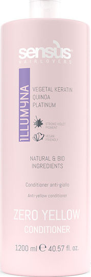 Sensus Illumyna Conditioner Αναδόμησης/Θρέψης για Βαμμένα Μαλλιά 1200ml