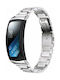 Curea Oțel inoxidabil Argintiu (Samsung Gear Fit 2 / Fit 2 Pro - Samsung Gear Fit 2 / Fit 2 Pro)