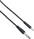 Bespeco Cable 6.3mm male - 3.5mm male 3m (ULE300)