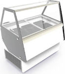 Crystal SA Athena 13 Commercial Ice Cream Freezer H128.5xW166.4xD84.2cm